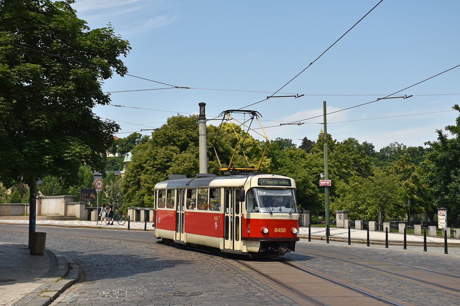 Прага, Tatra T3R.P № 8458