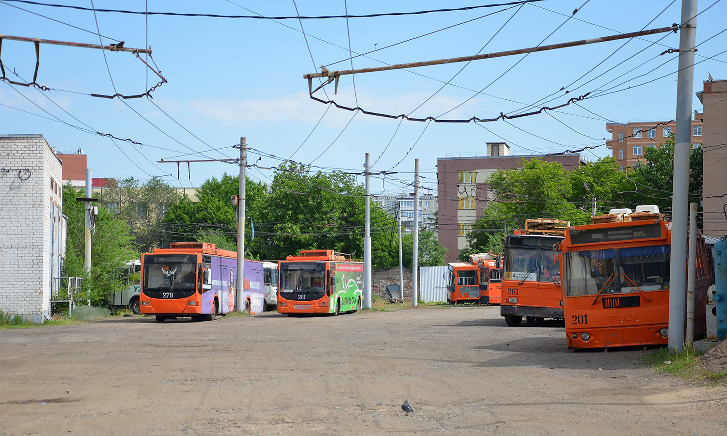 Оренбург — Троллейбусное депо № 1