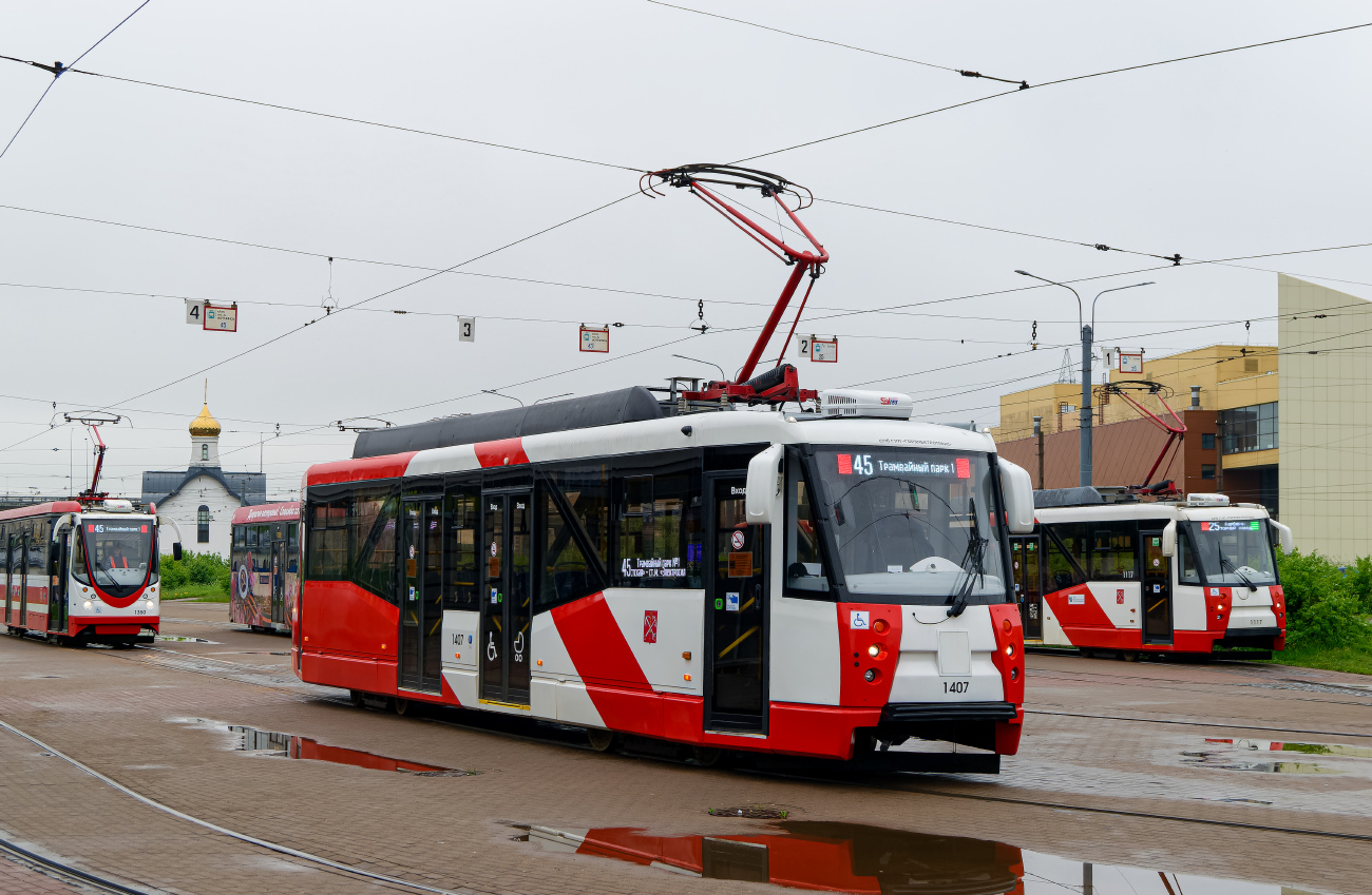 Sanktpēterburga, 71-153 (LM-2008) № 1407 Sanktpēterburga, 71-153 (LM-2008) № 1407