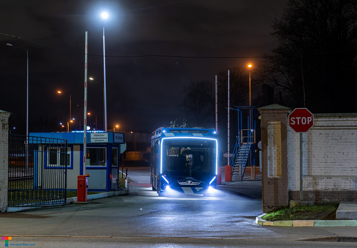 Санкт-Петербург, ПКТС-6281.01 «Адмирал» № зав.441; Санкт-Петербург — Обкатка троллейбуса ПКТС-6281.01 «Адмирал» — весна 2025 Санкт-Петербург, ПКТС-6281.01 «Адмирал» № зав.441; Санкт-Петербург — Обкатка троллейбуса ПКТС-6281.01 «Адмирал» — весна 2025