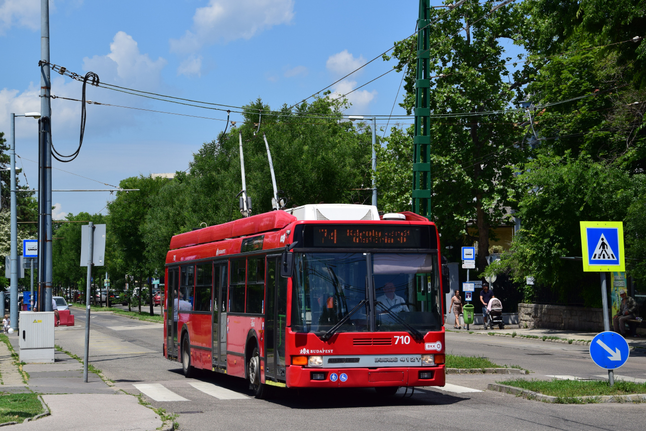 Будапешт, Ikarus 412.81 № 710