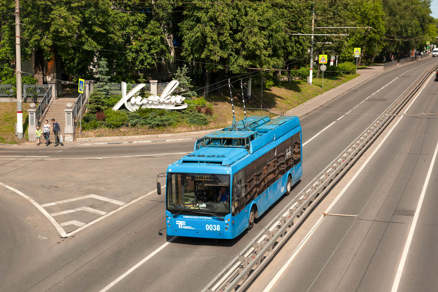 Химки, Тролза-5265.00 «Мегаполис» № 0038