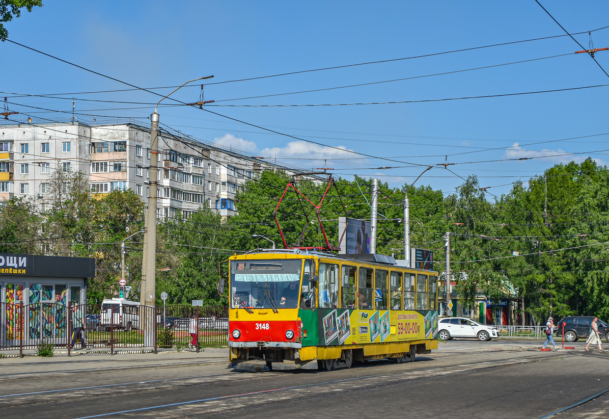 Барнаул, Tatra T6B5SU № 3148