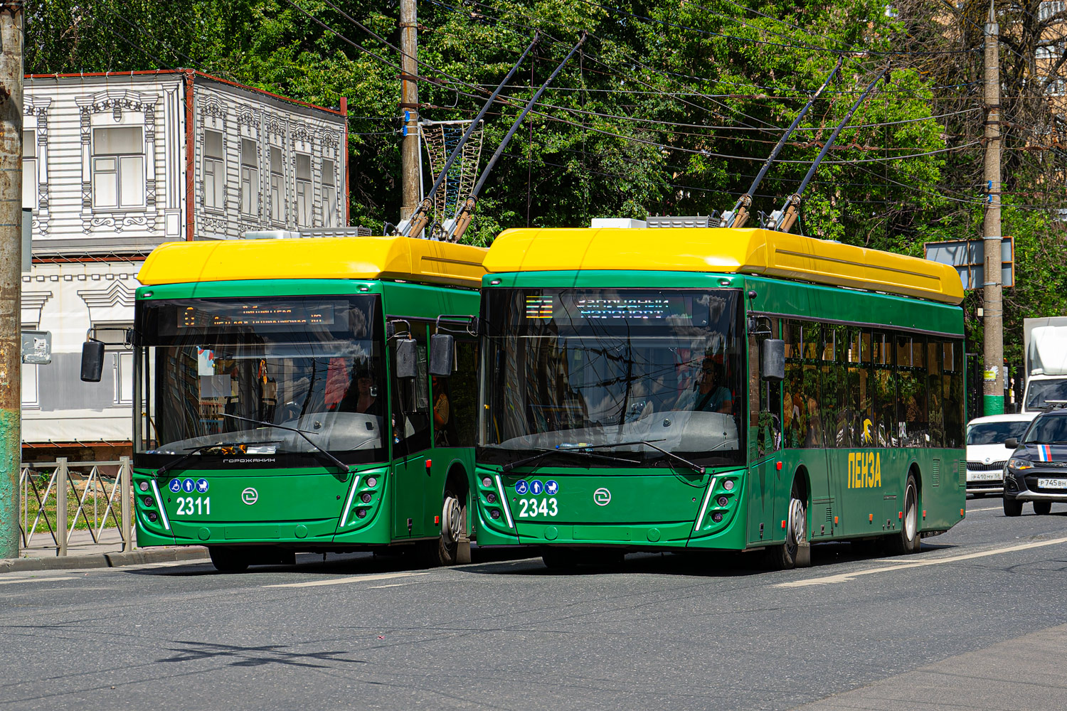 Пенза, УТТЗ-6241.01 «Горожанин» № 2343