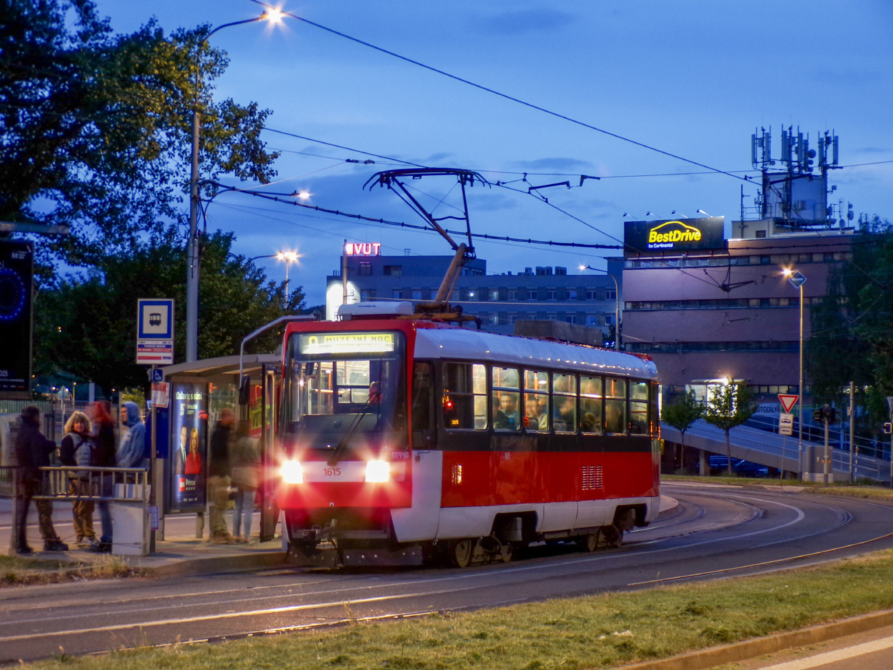 Brno, Tatra T3R (1995) Nr 1615