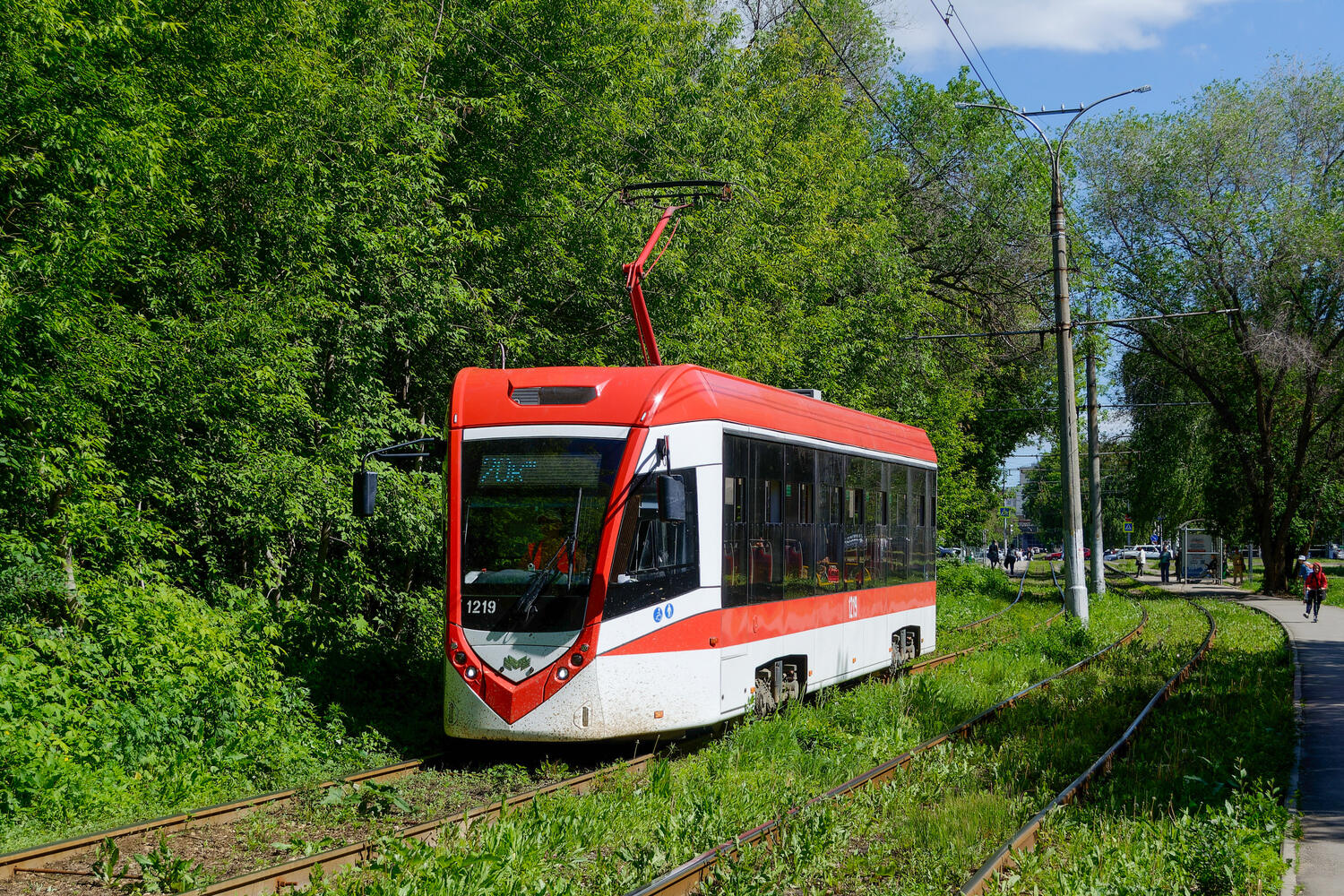 Самара, БКМ Т811 № 1219