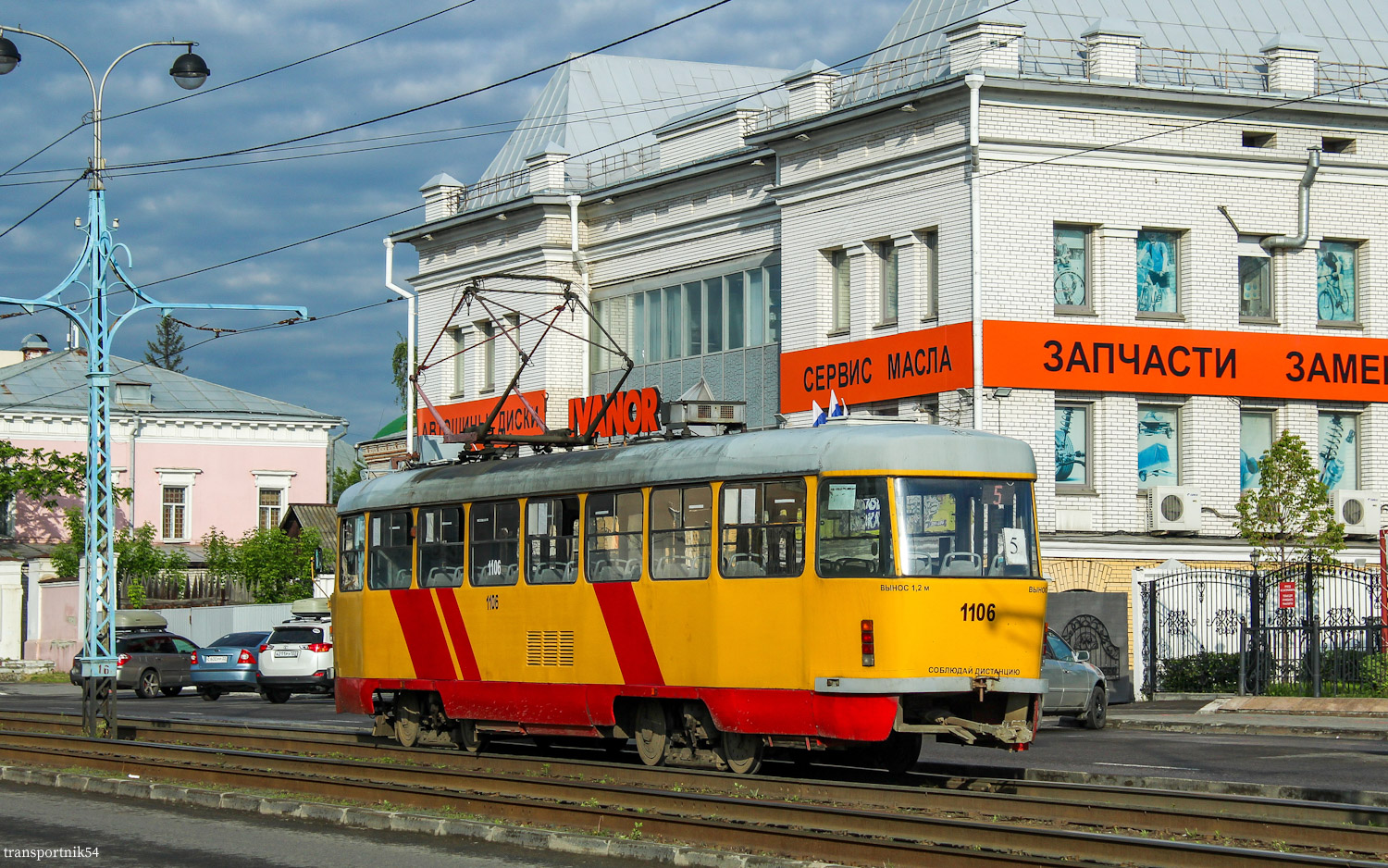 Barnaula, Tatra T3SU GOH Barnaul № 1106