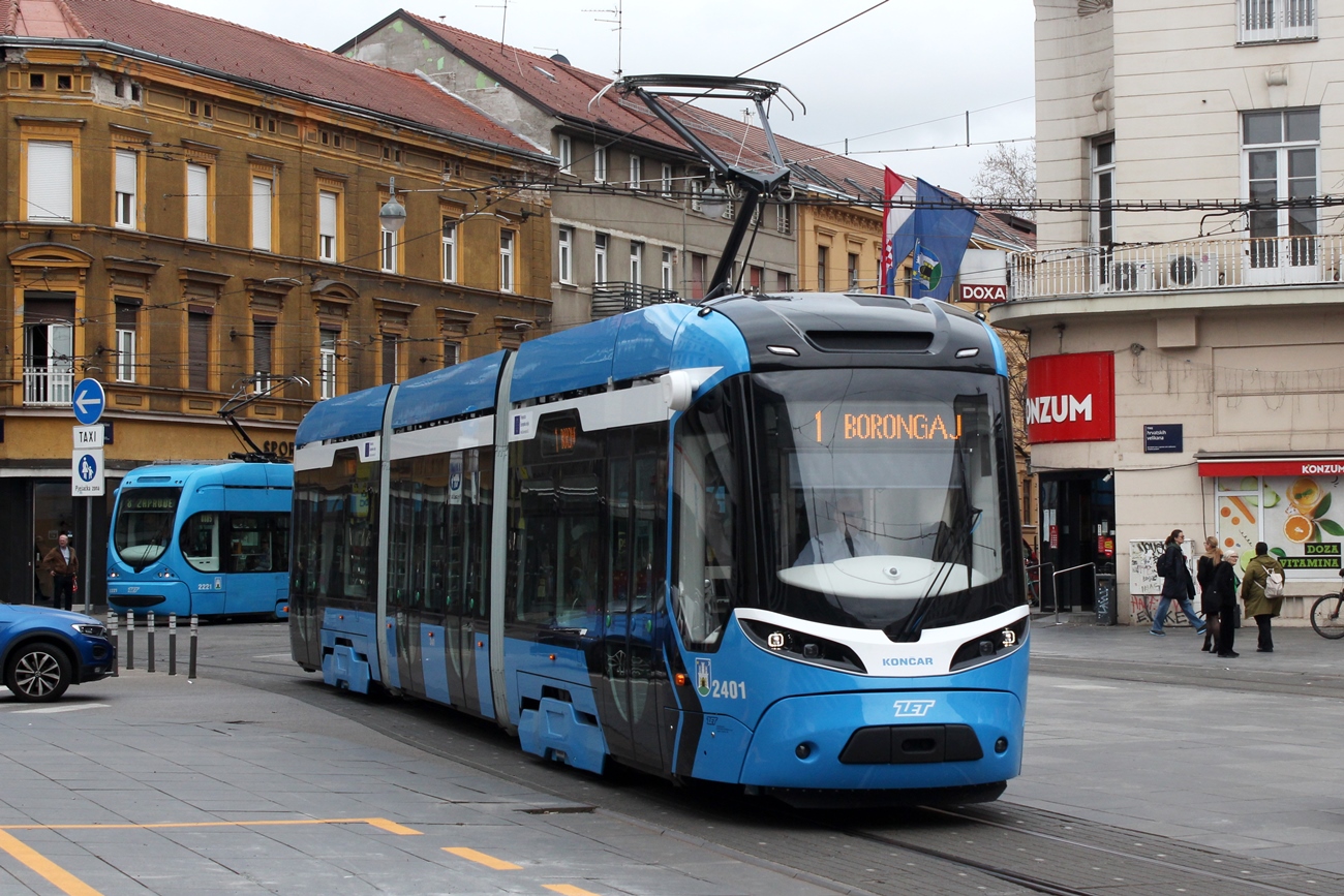 Загрэб, Končar TMK 2400 № 2401