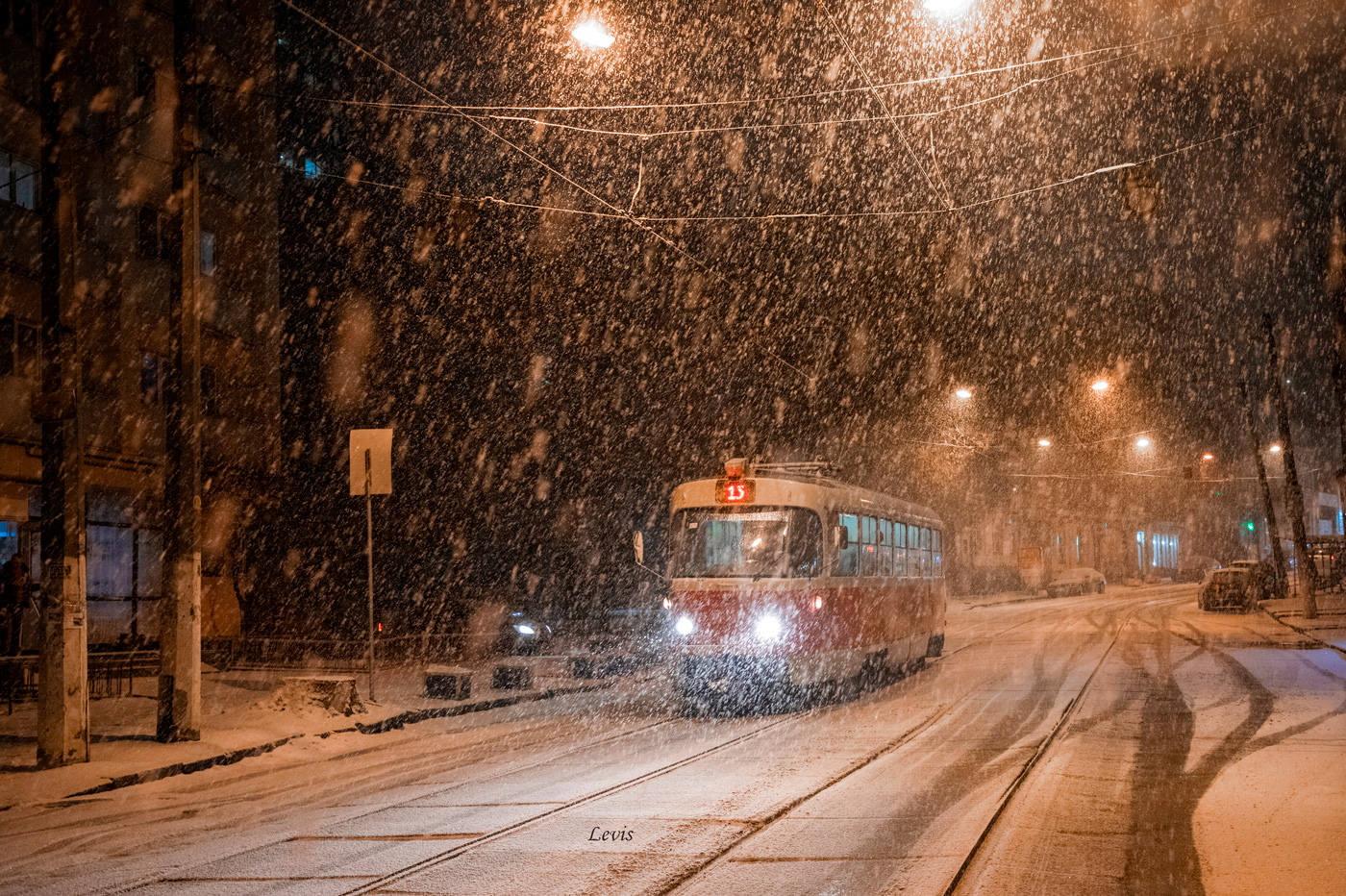 Kyiv, Tatra T3SU Br. 5818; Kyiv — Tramway lines: Podilske depot network — west, south