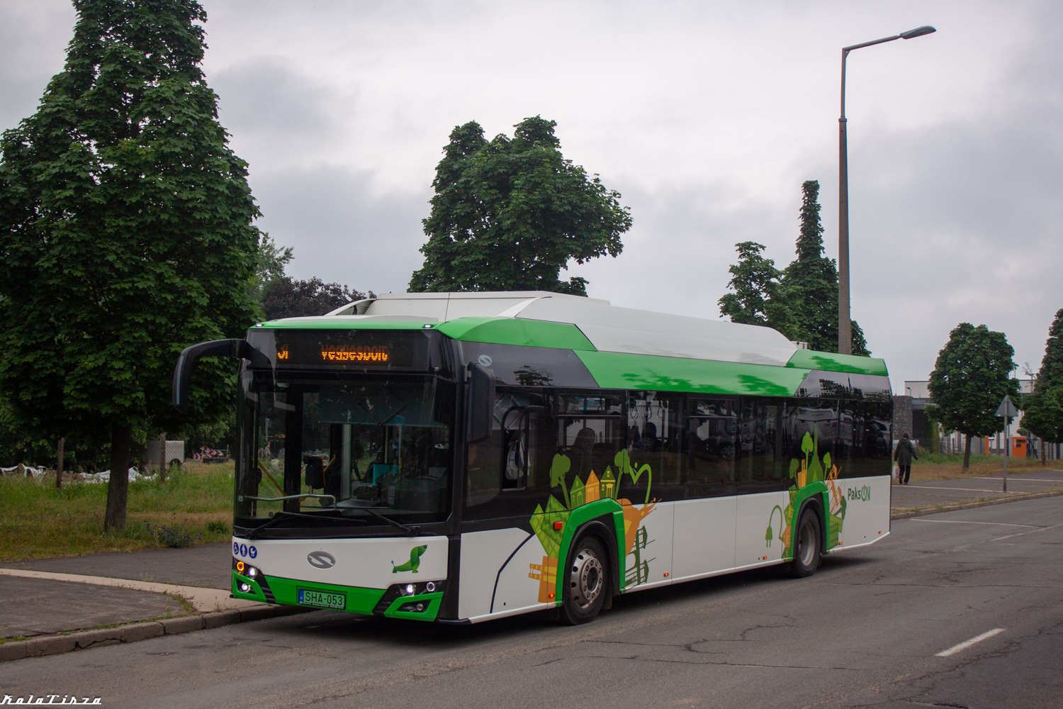 Paks, Solaris Urbino IV 12 Electric N°. SHA-053