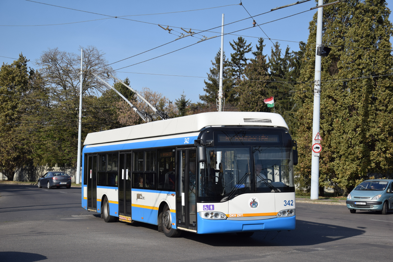 Дебрецен, Solaris Trollino II 12 Ganz № 342