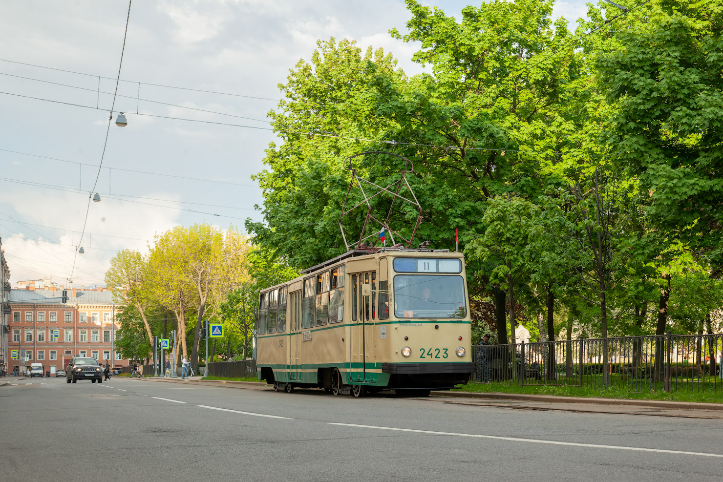 Saint-Petersburg, LM-68M № 2423; Saint-Petersburg — Festival "TransportFest — 2025"