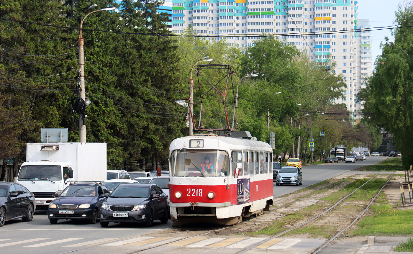Самара, Tatra T3E № 2218