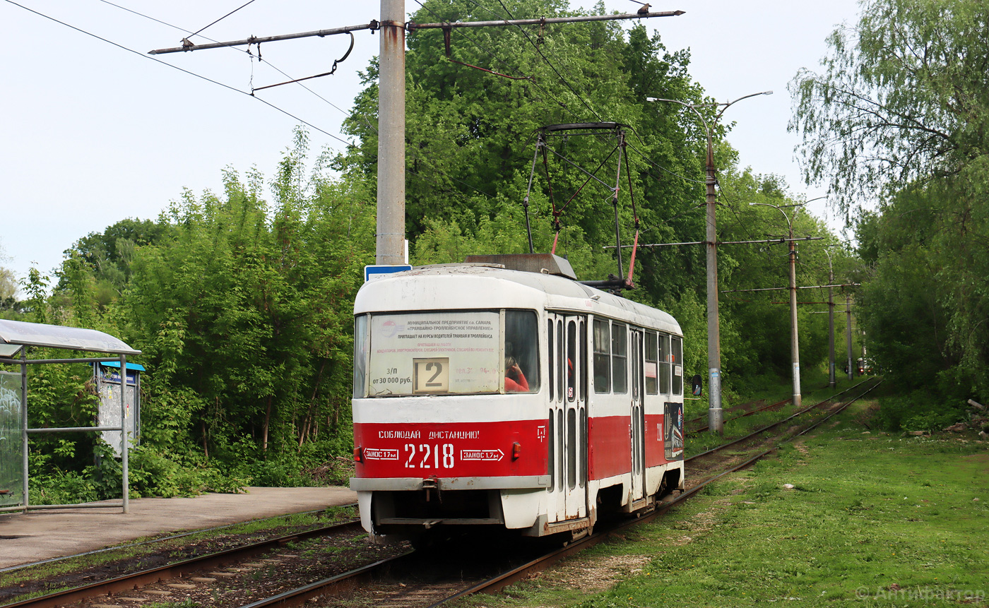 Самара, Tatra T3E № 2218