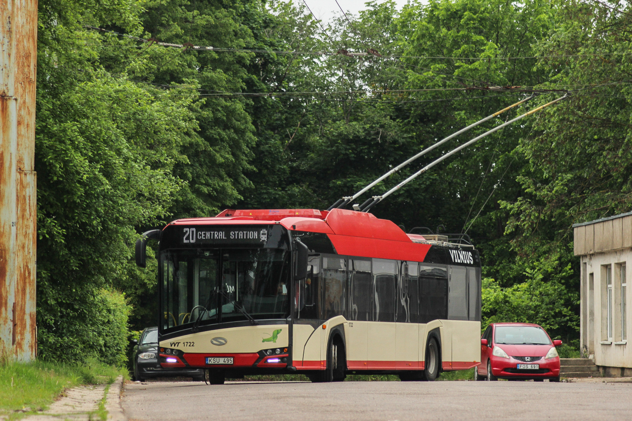 Vilnius, Solaris Trollino IV 12 Škoda — 1722
