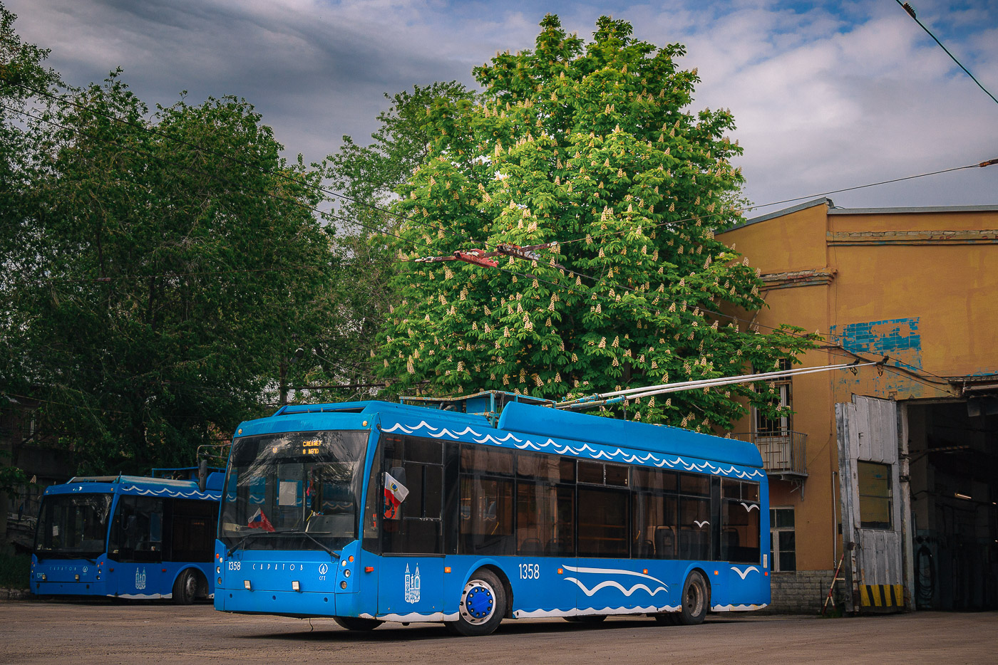 Саратов, Тролза-5265.00 «Мегаполис» № 1358 Саратов, Тролза-5265.00 «Мегаполис» № 1358