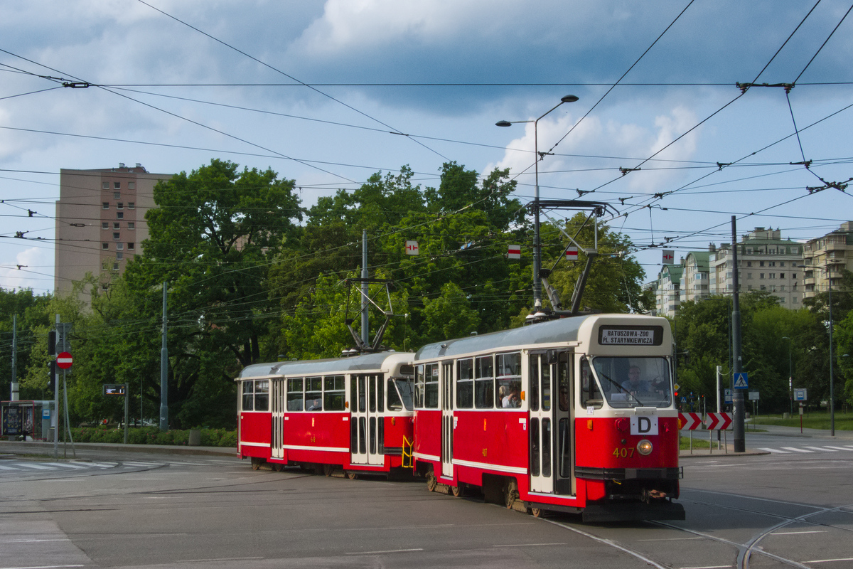Warsaw, Konstal 13N № 407