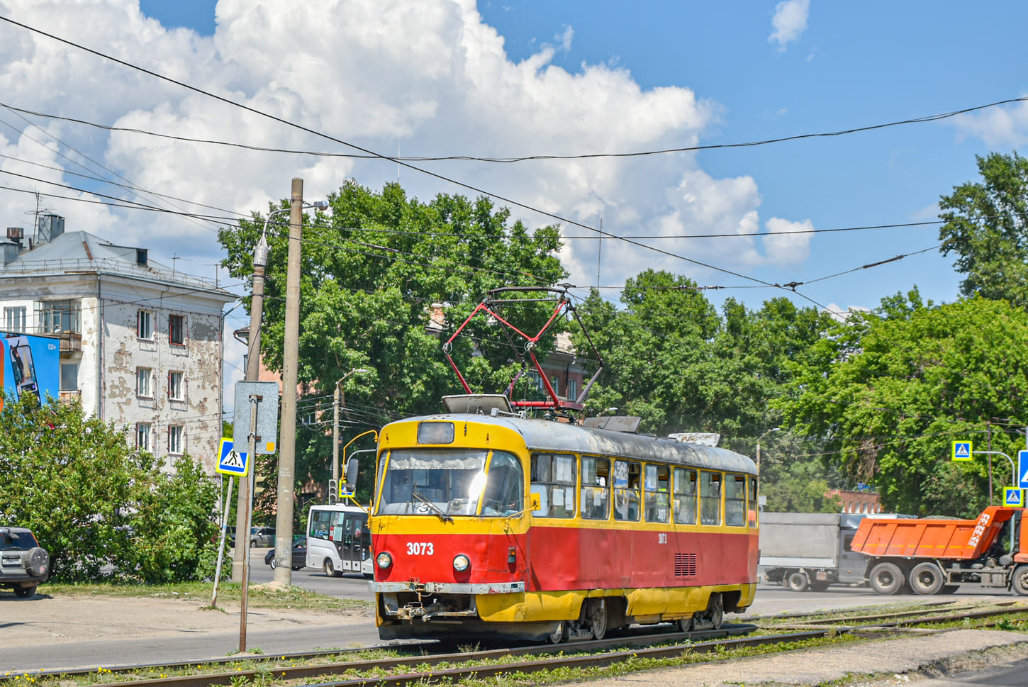 Барнаул, Tatra T3SU № 3073