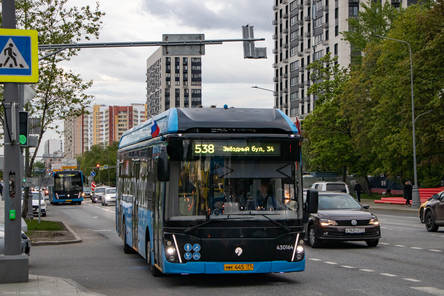 Moskwa, LiAZ-6274 Nr 430164
