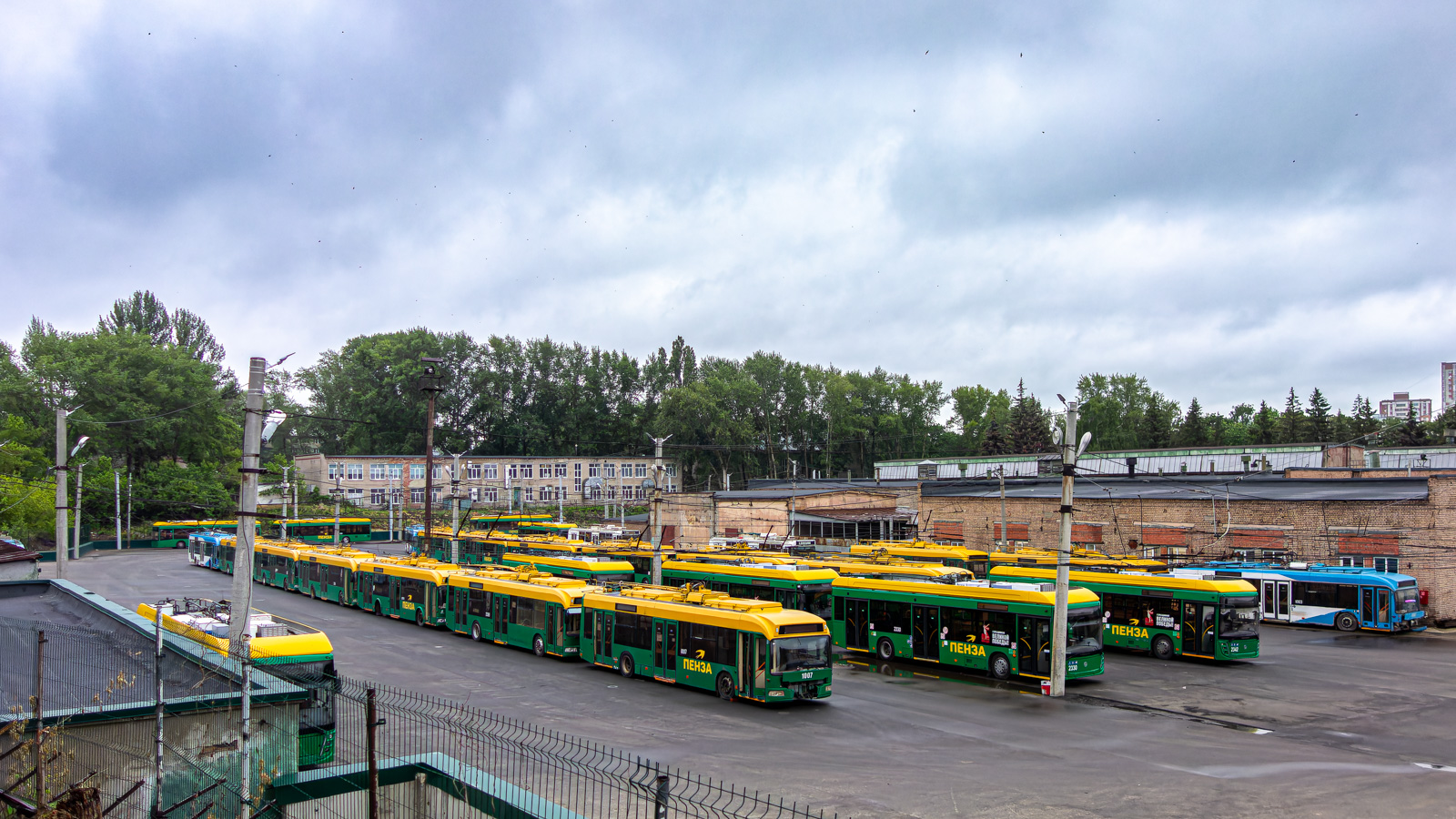 Pensa, BKM 321 Nr. 1007; Pensa — Trolleybus Depots