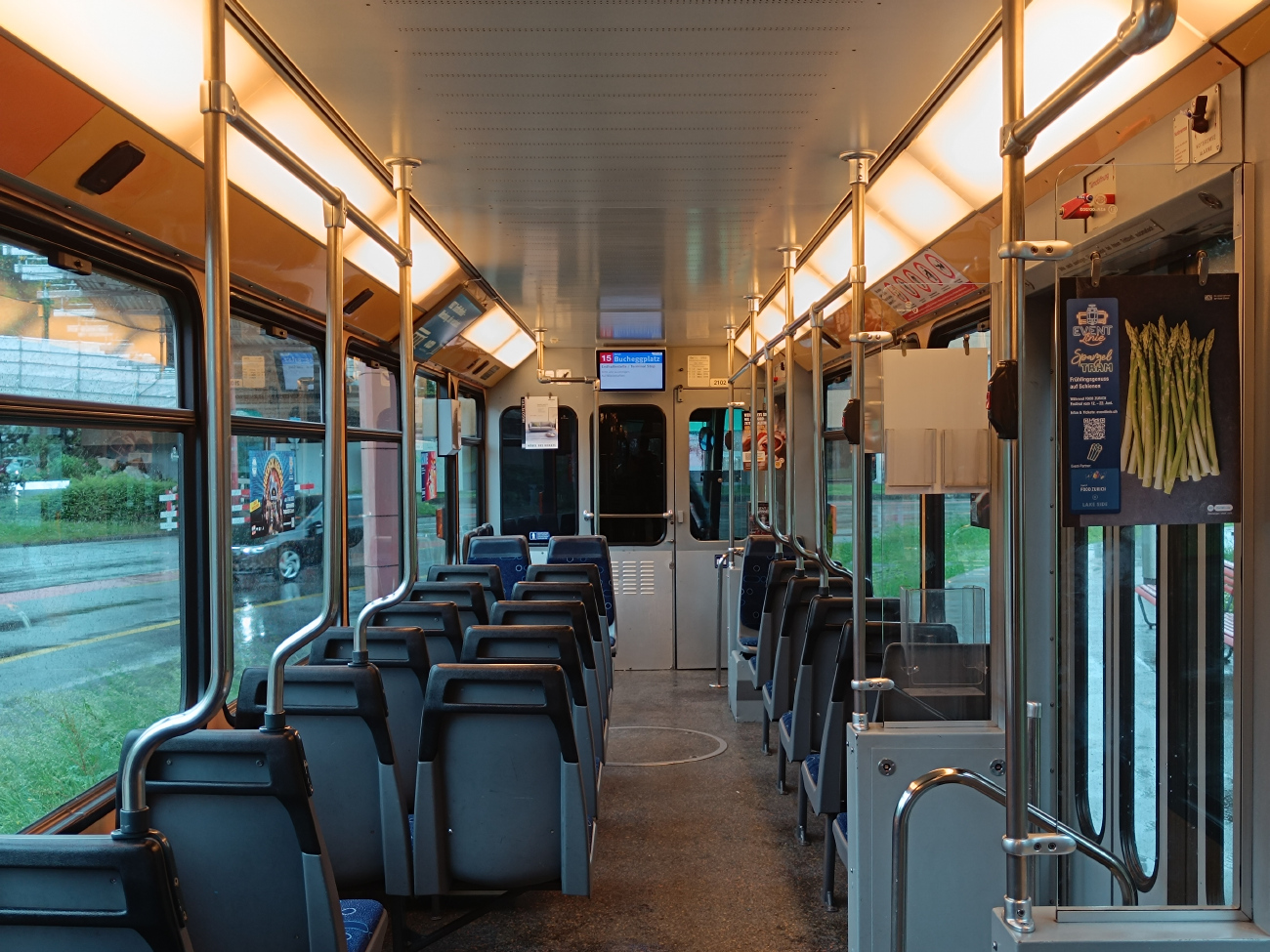 Цюрих, SWP/SIG/ABB Be 4/8 "Tram 2000 Sänfte" № 2102