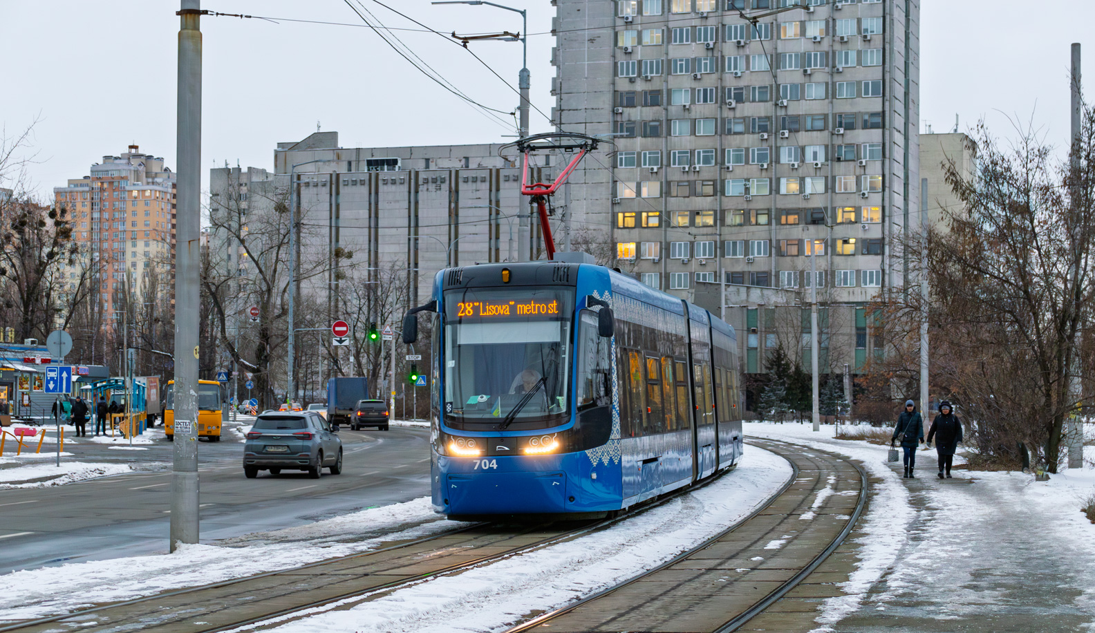 Киев, PESA 71-414К-2 (Fokstrot) № 704
