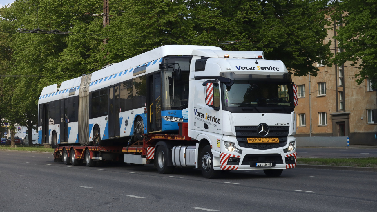 Таллин, Solaris Trollino III 18 AC № 442