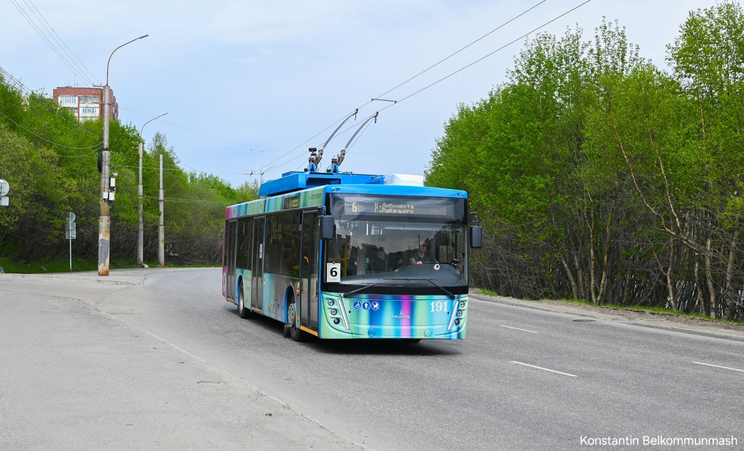 Murmansk, MAZ-203T20 № 191 Murmansk, MAZ-203T20 № 191