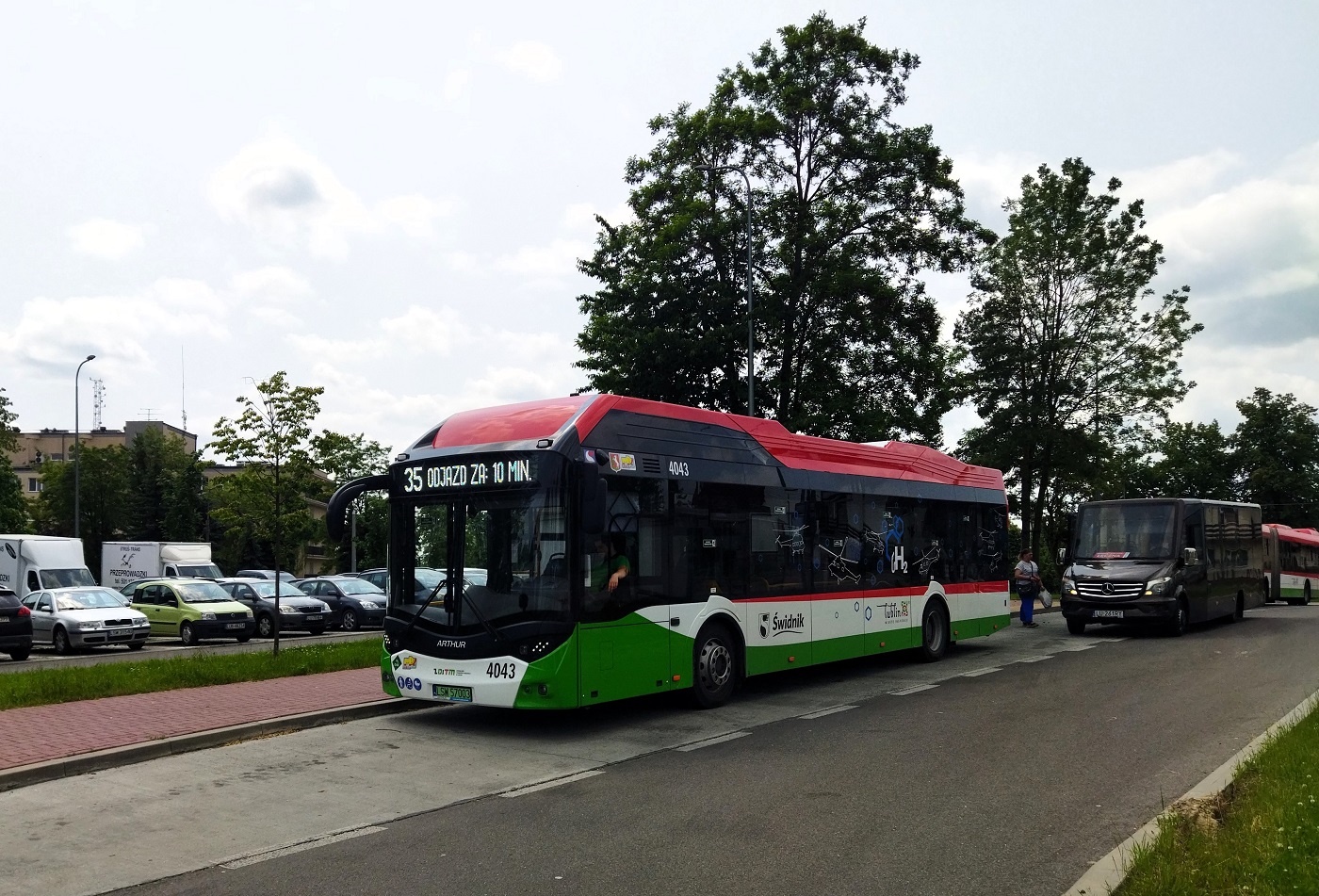 Люблин, ARTHUR H2 BUS 12 № 4043