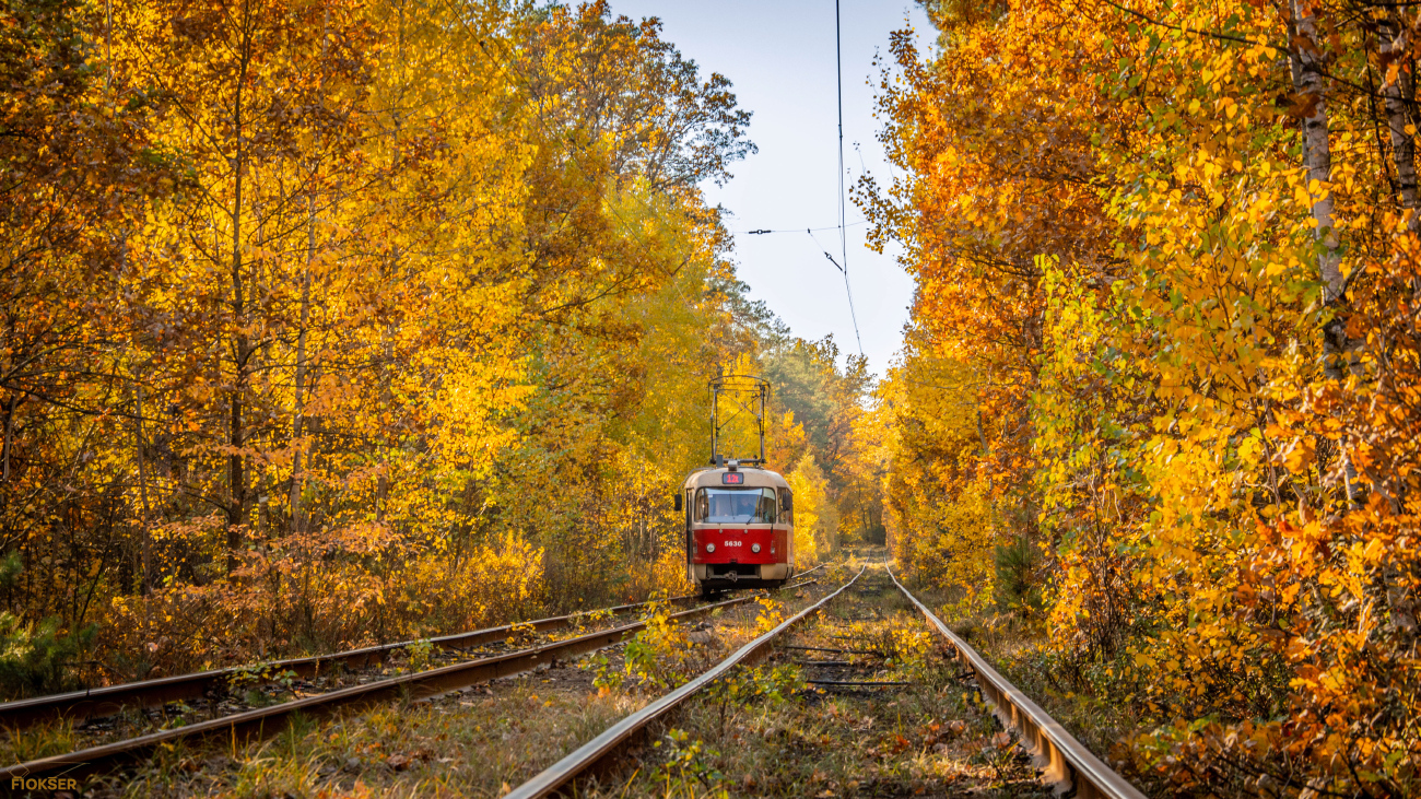 Kiev, Tatra T3SUCS N°. 5630; Kiev — Tramway lines: Podilske depot network — north