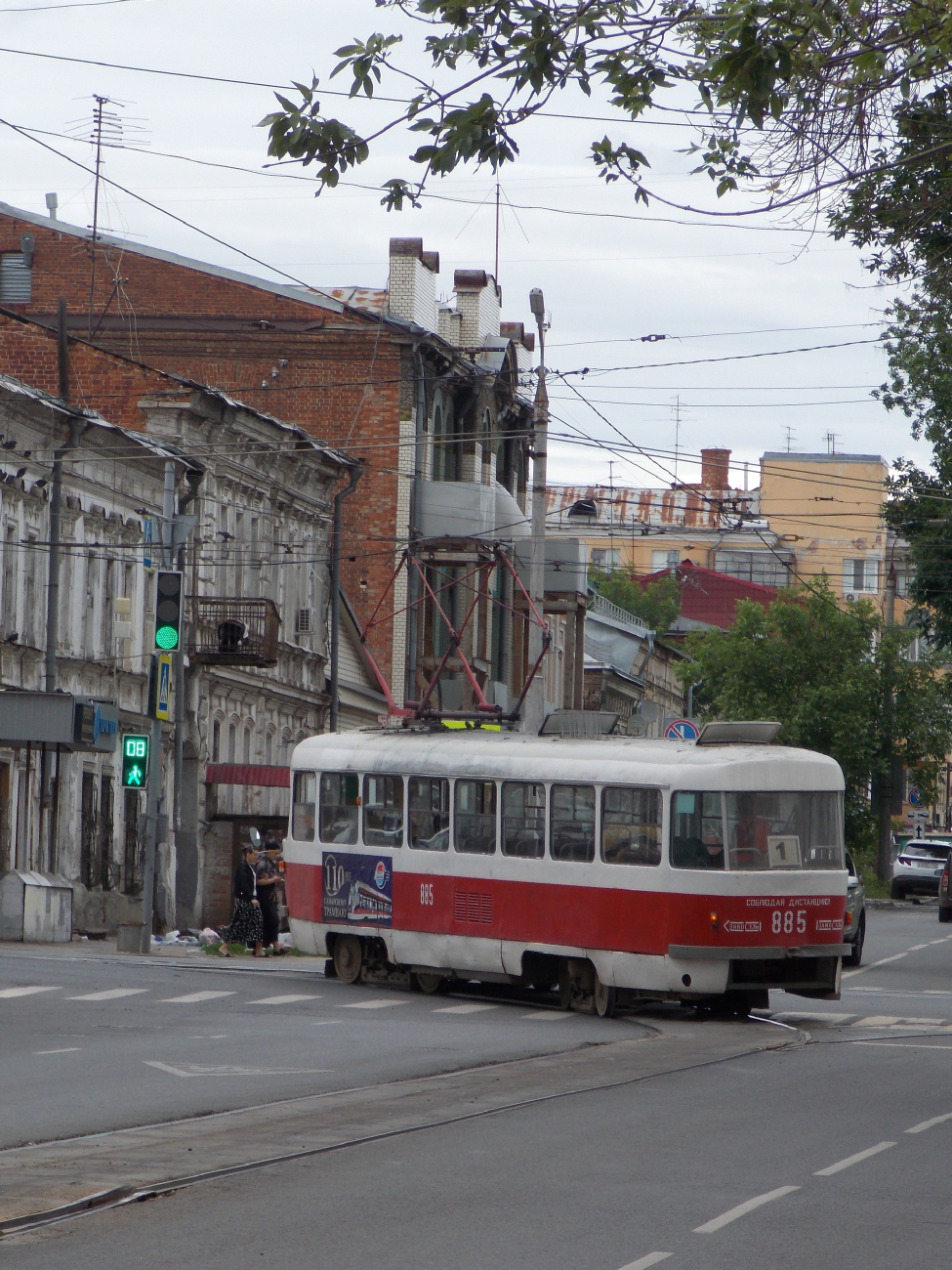 Самара, Tatra T3SU № 885