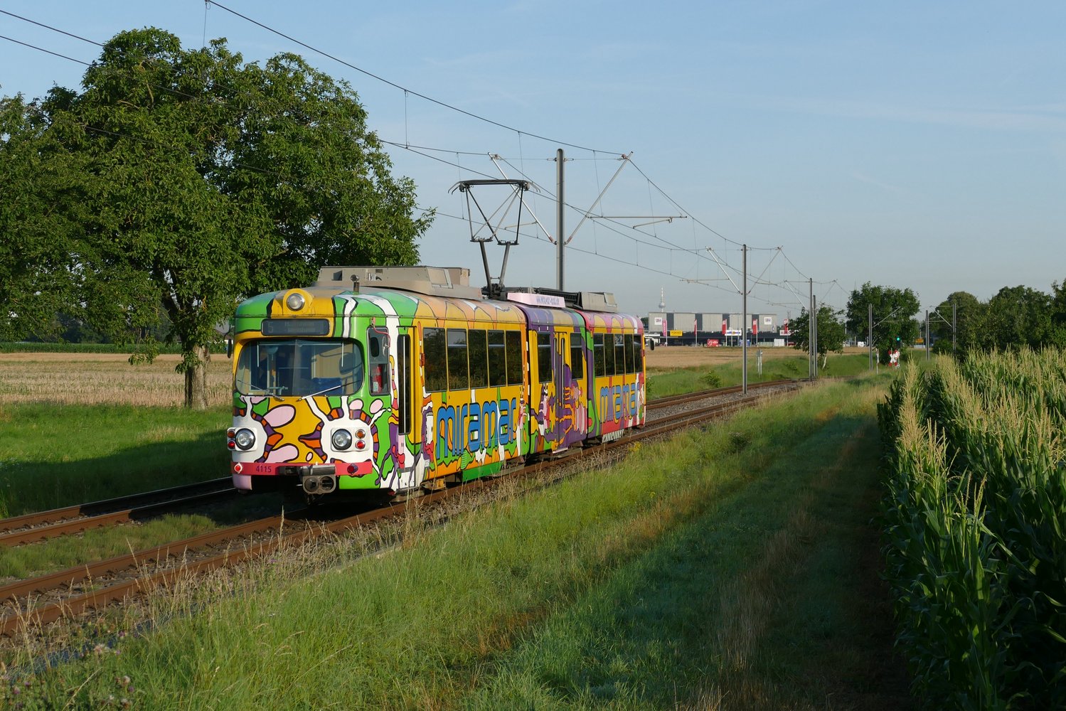 Rhein-Neckar, Duewag GT8K Br. 4115