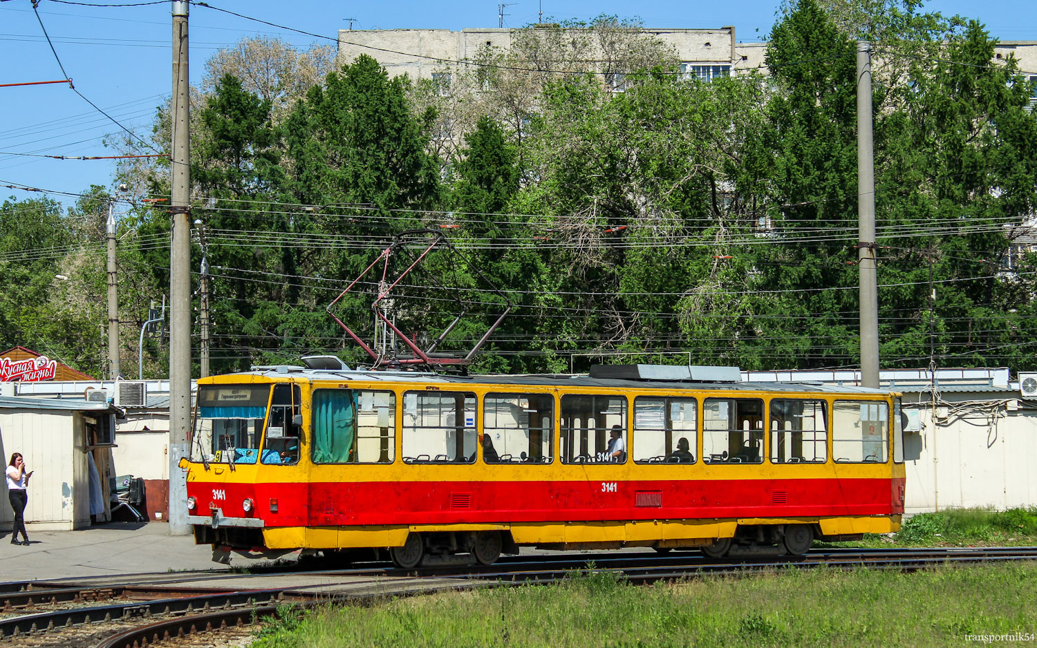 Барнаул, Tatra T6B5SU № 3141