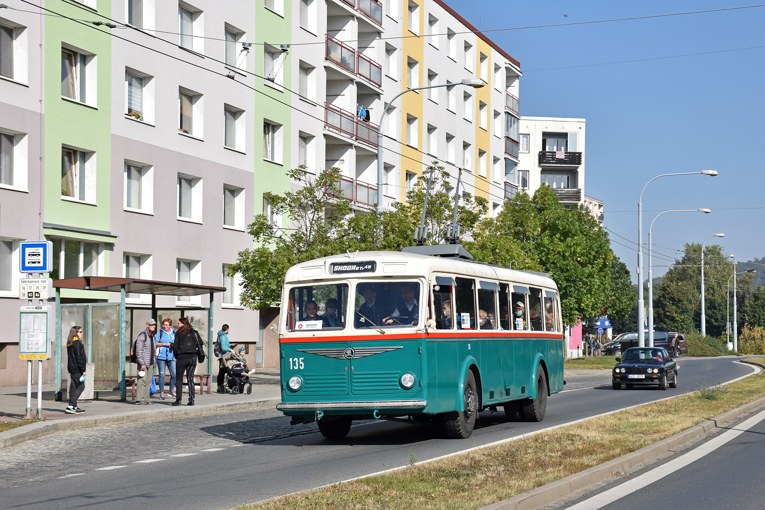 Брно, Škoda 6Tr2 № 135