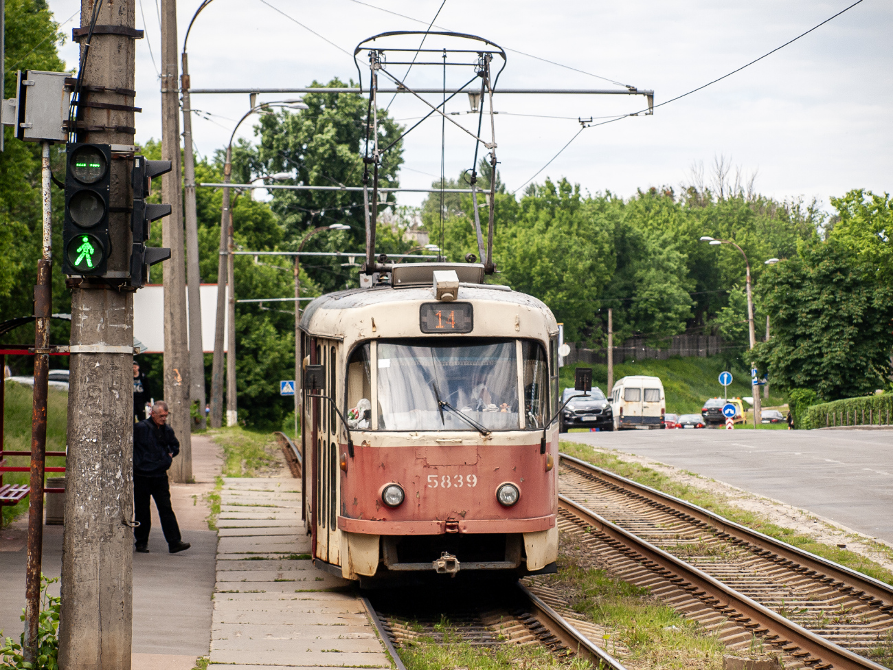 Киев, Tatra T3SU № 5839