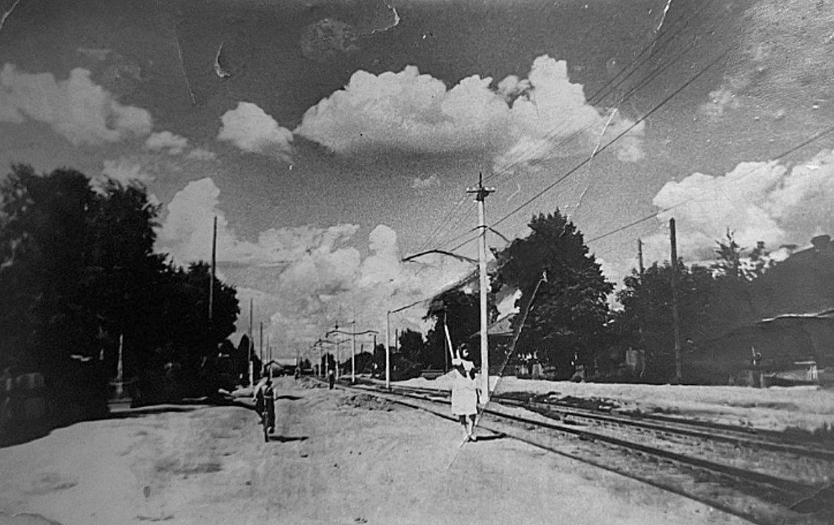 Новосибирск — Исторические фотографии (трамвай); Новосибирск — Трамвайные линии и конечные