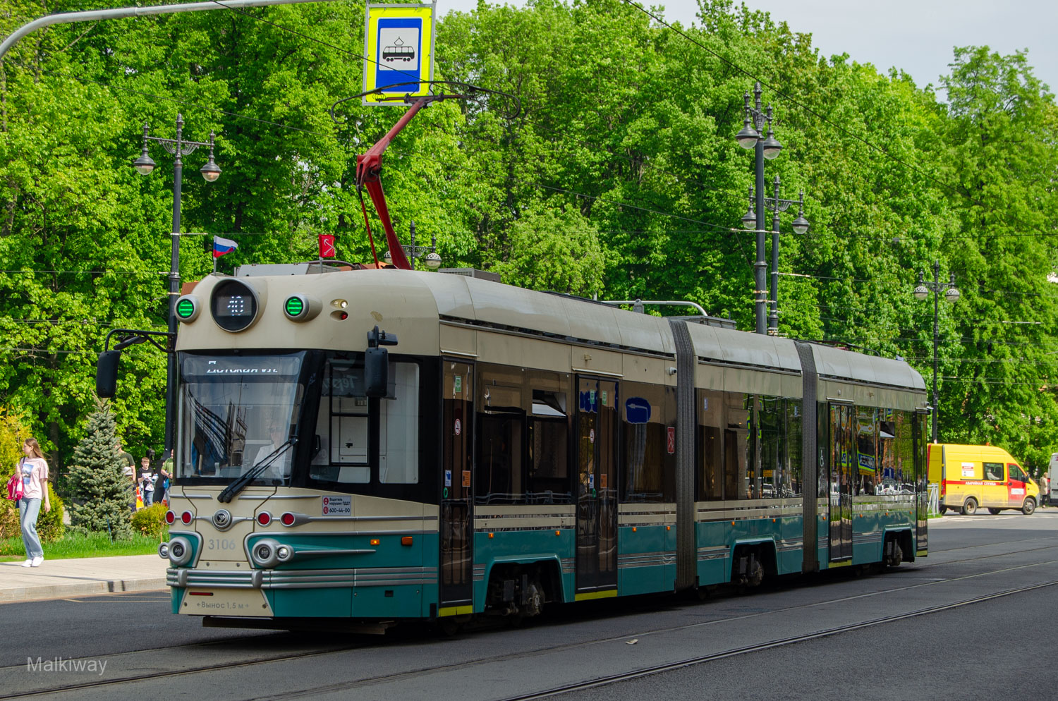 Санкт-Петербург, 71-431Р «Достоевский» № 3106