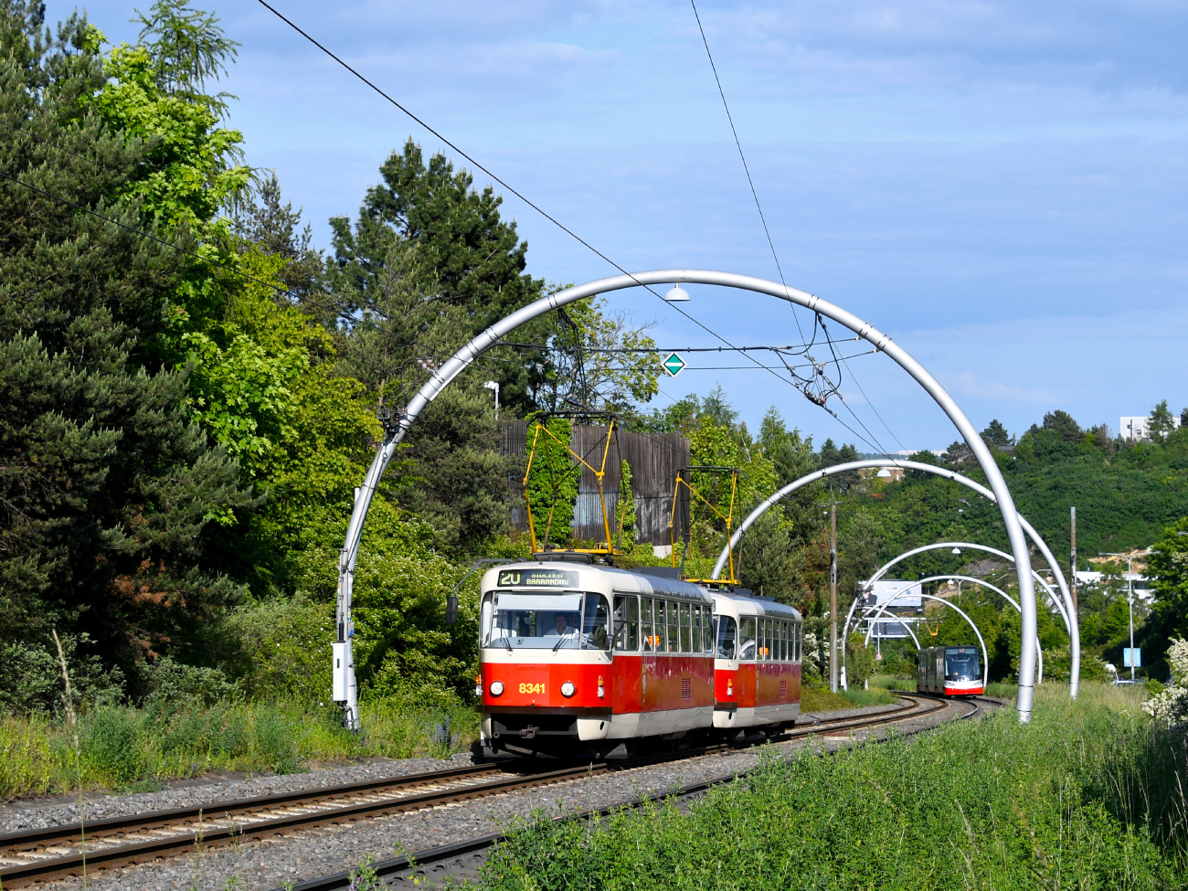 Прага, Tatra T3R.P № 8341