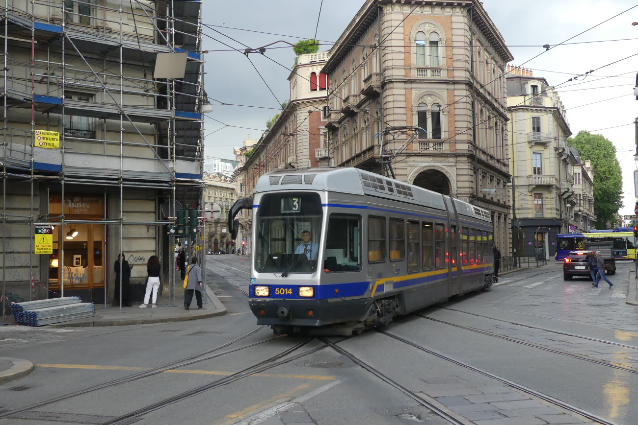 Turin, GTT series 5000 № 5014 Turin, GTT series 5000 № 5014
