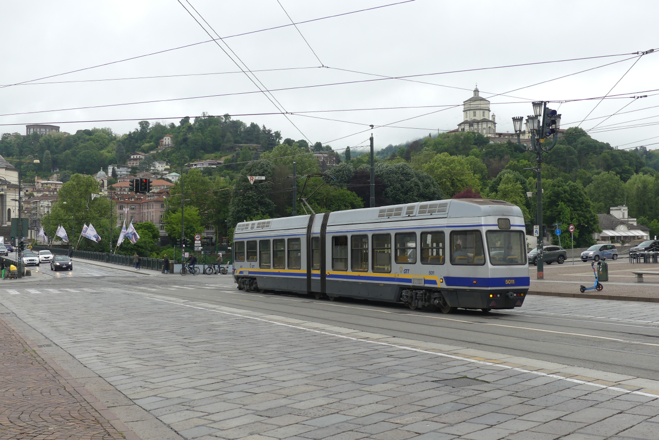 Turin, GTT series 5000 č. 5011 Turin, GTT series 5000 č. 5011