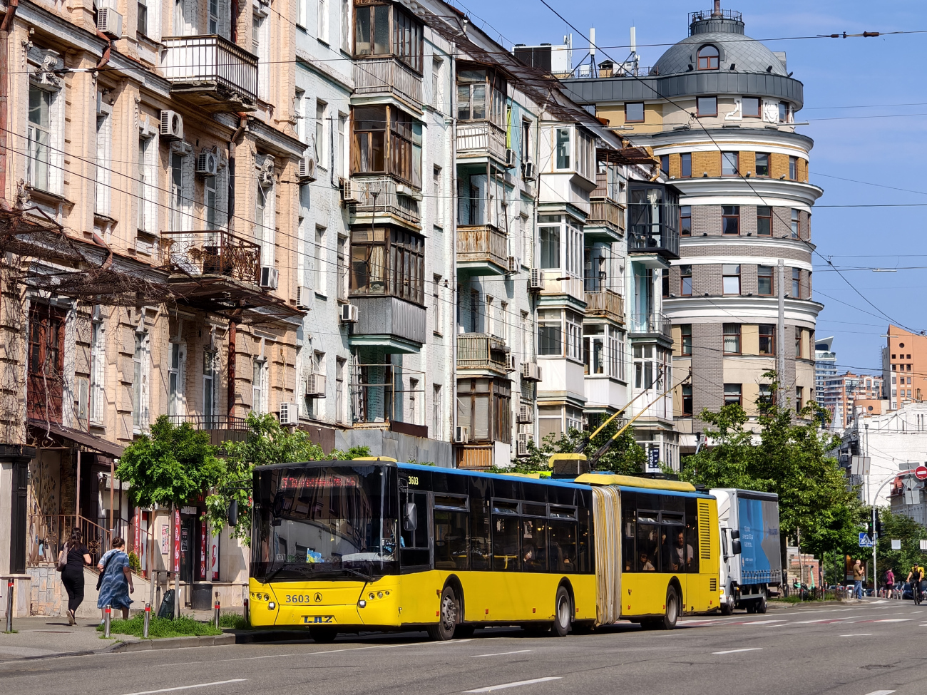 Киев, ЛАЗ E301D1 № 3603