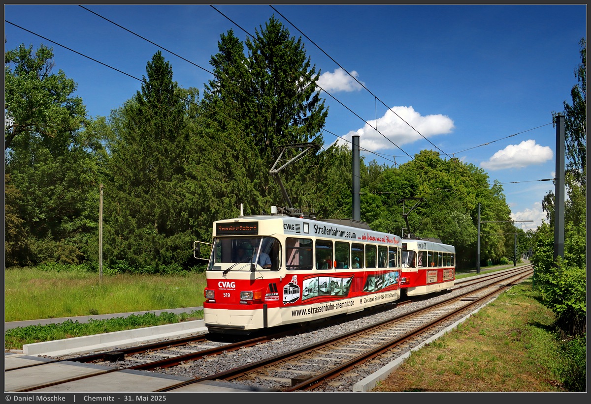 Хемниц, Tatra T3DM № 519