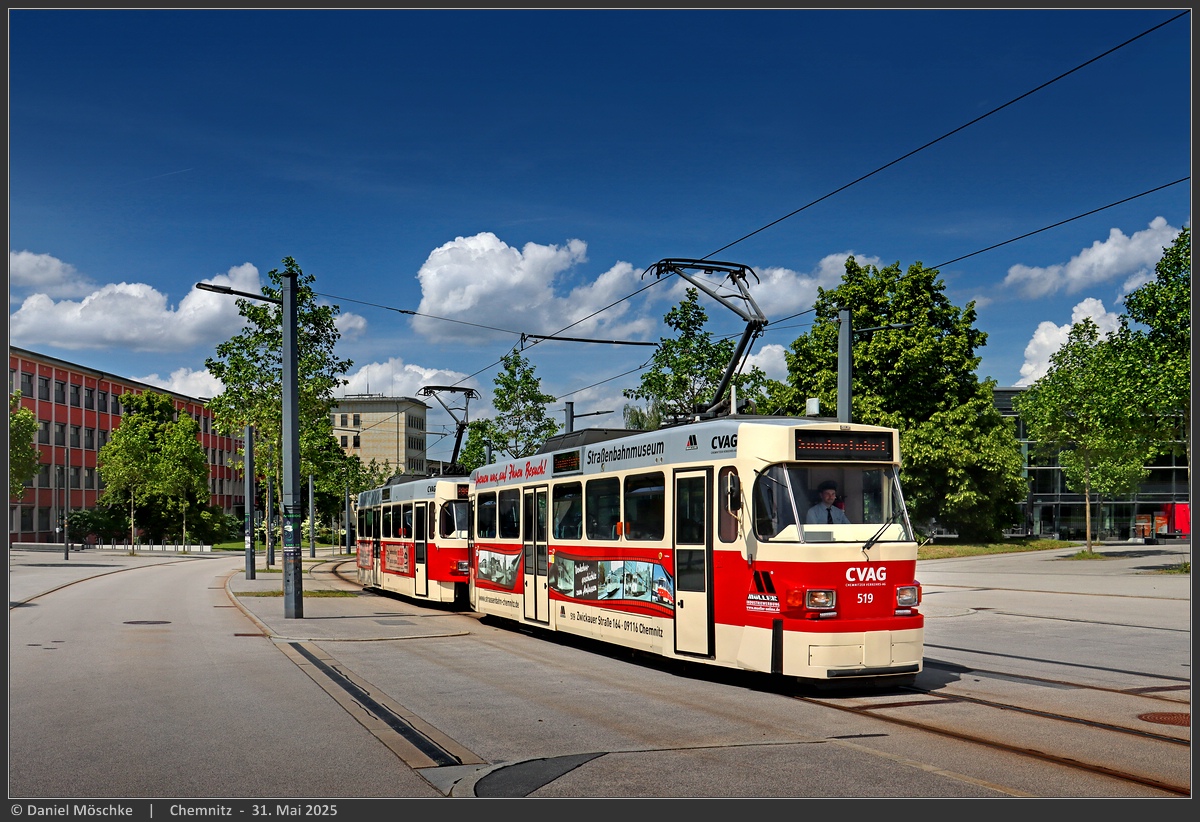 Хемниц, Tatra T3DM № 519