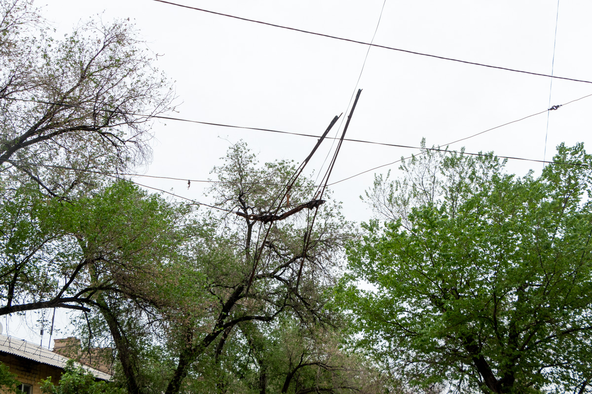 Bischkek — Catenary; Bischkek — Closing trolleybus lines
