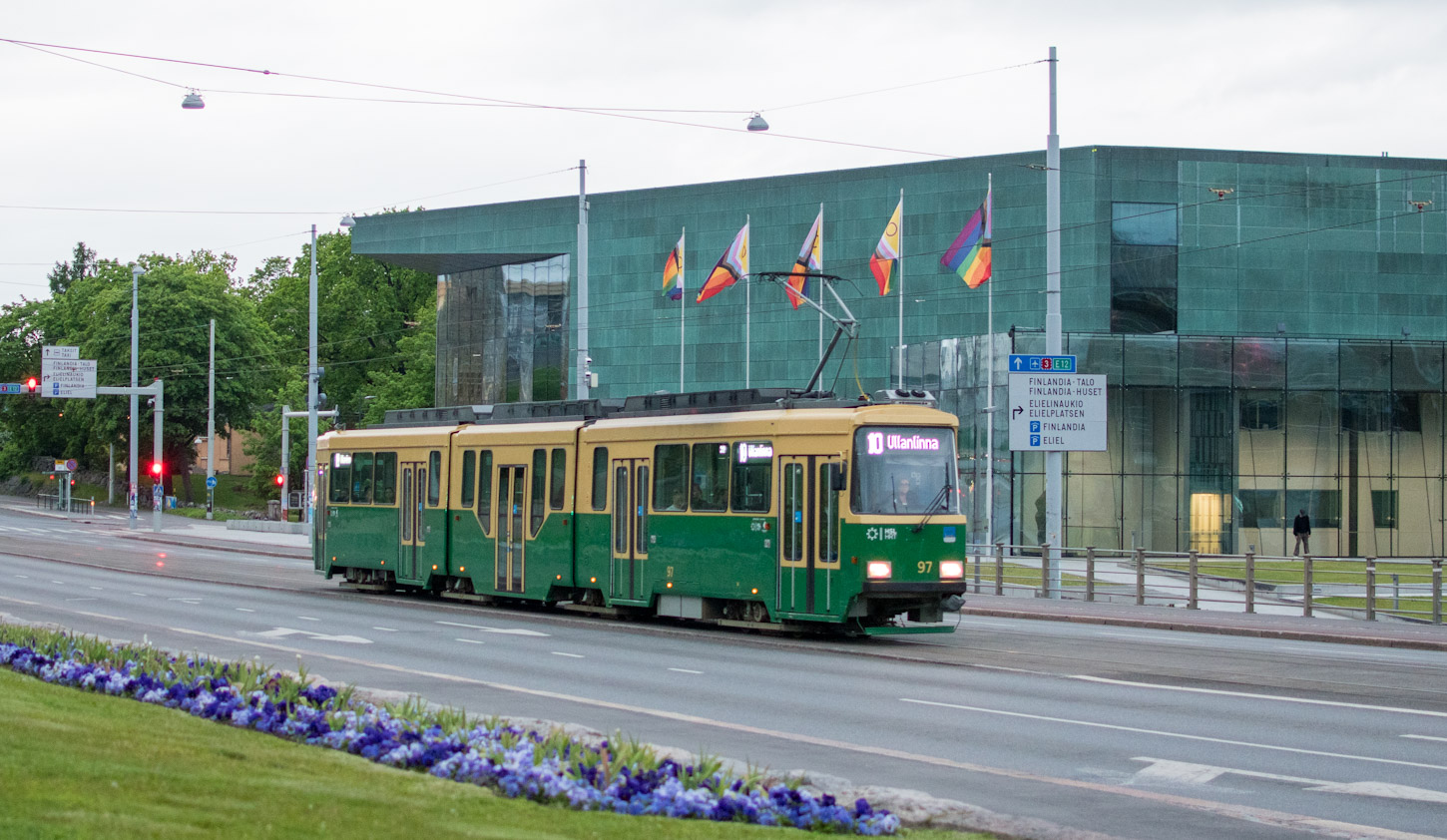 Хельсинки — Эспоо, Valmet MLNRV2 № 97