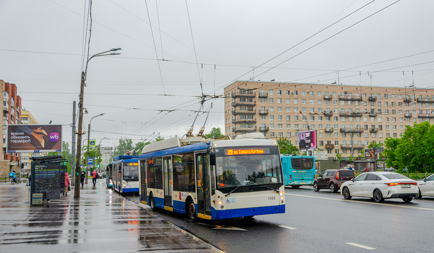 Санкт-Петербург, Тролза-5265.00 «Мегаполис» № 1355