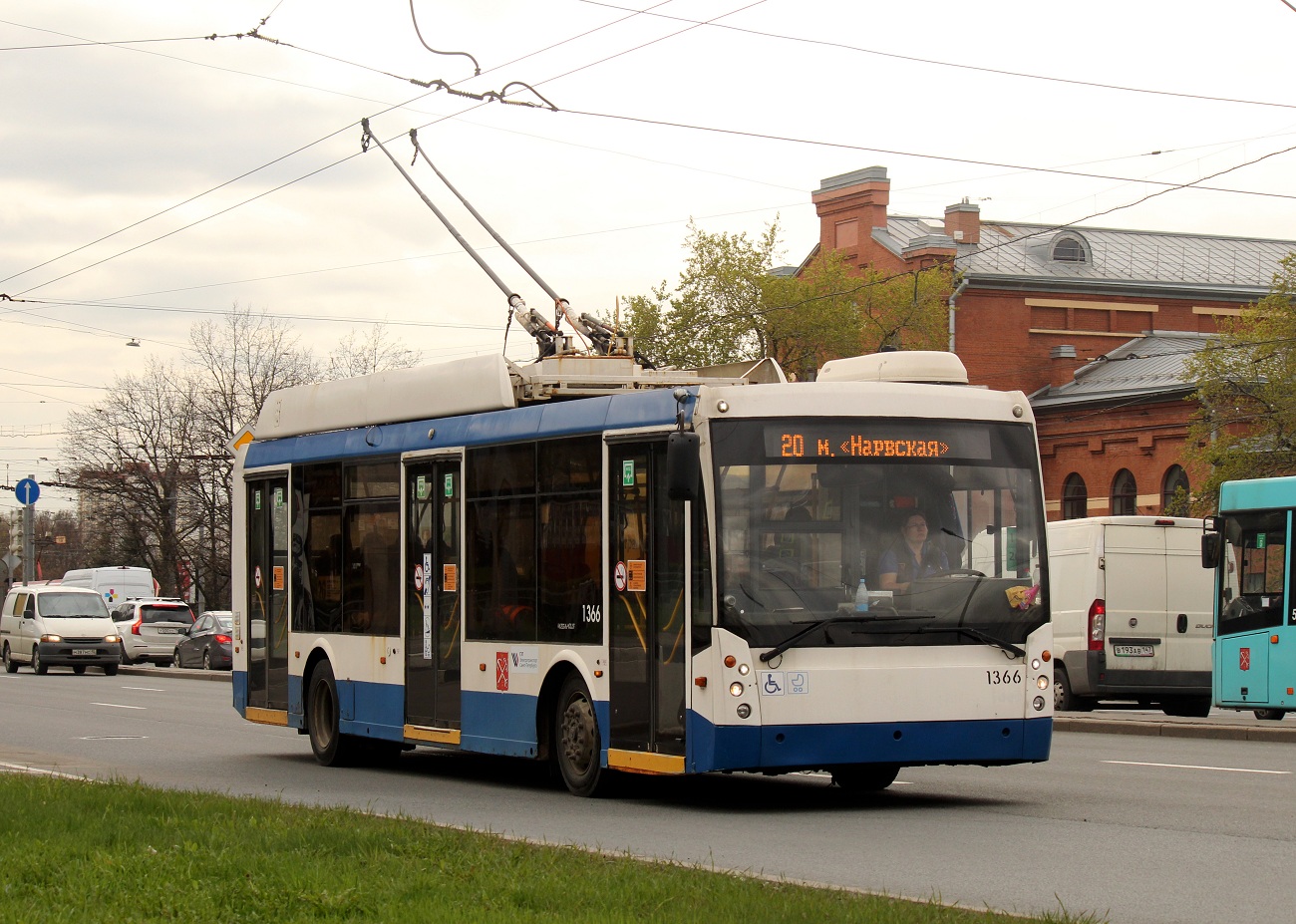Санкт-Петербург, Тролза-5265.00 «Мегаполис» № 1366