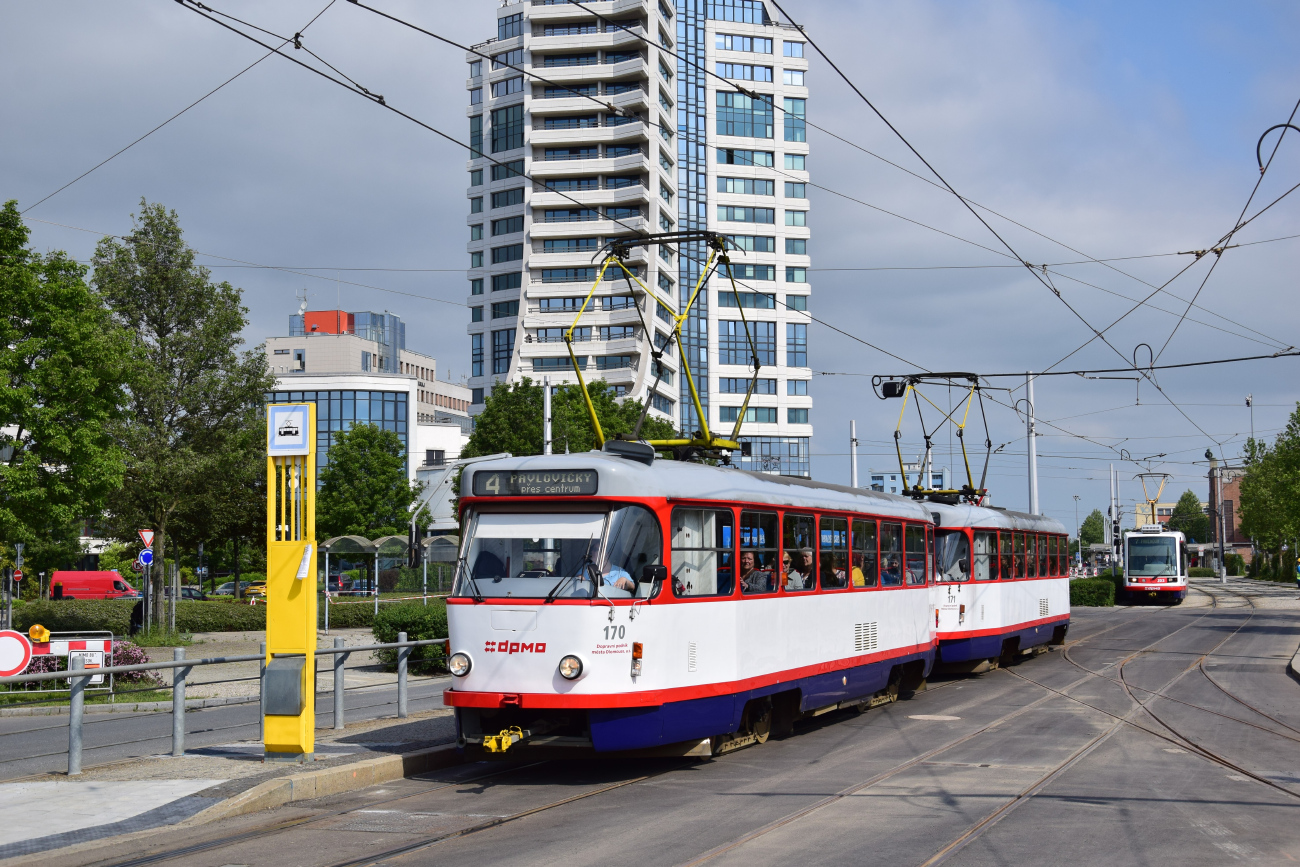 Оломоуц, Tatra T3R.P № 170