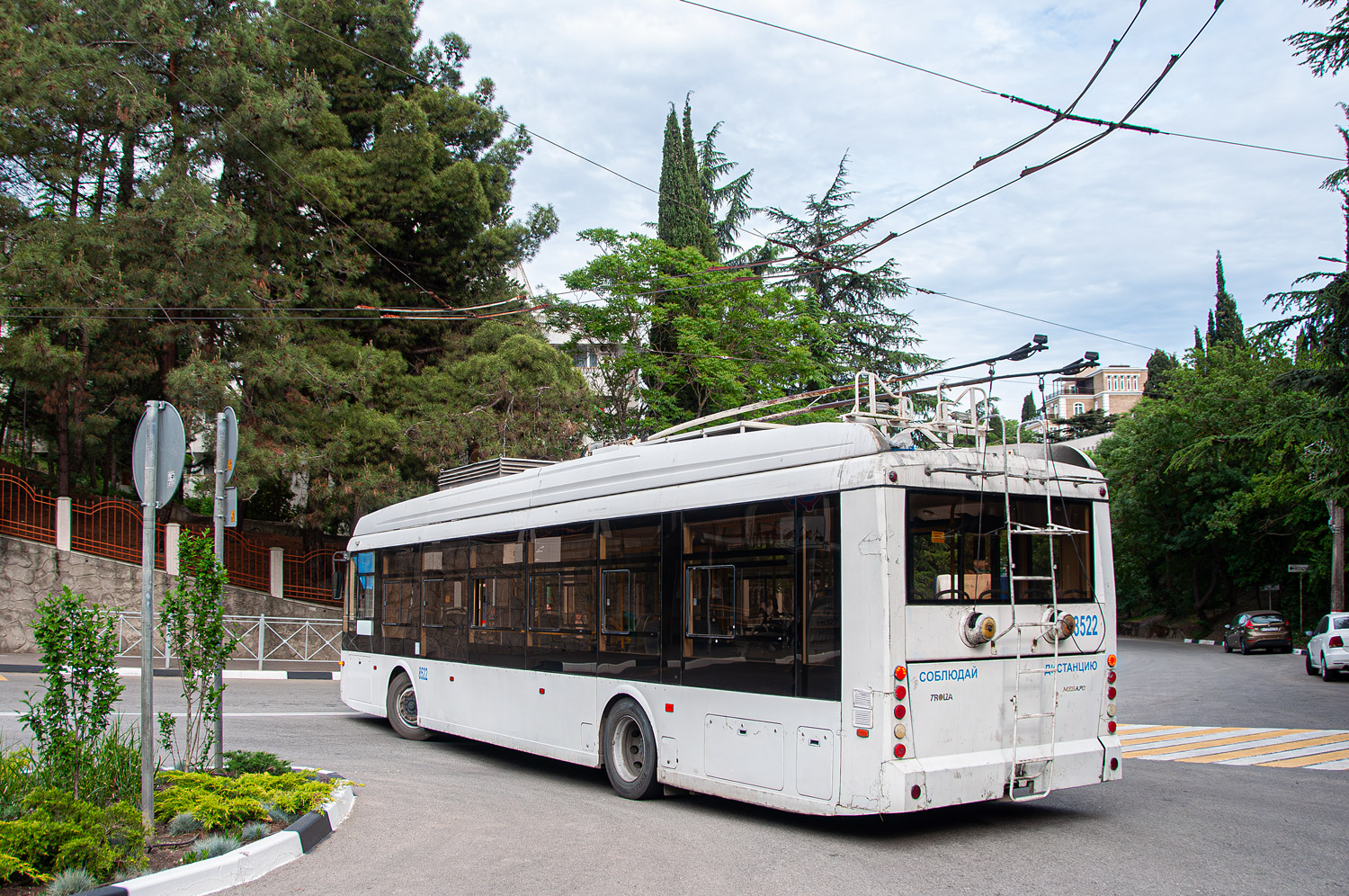Крымский троллейбус, Тролза-5265.02 «Мегаполис» № 8522