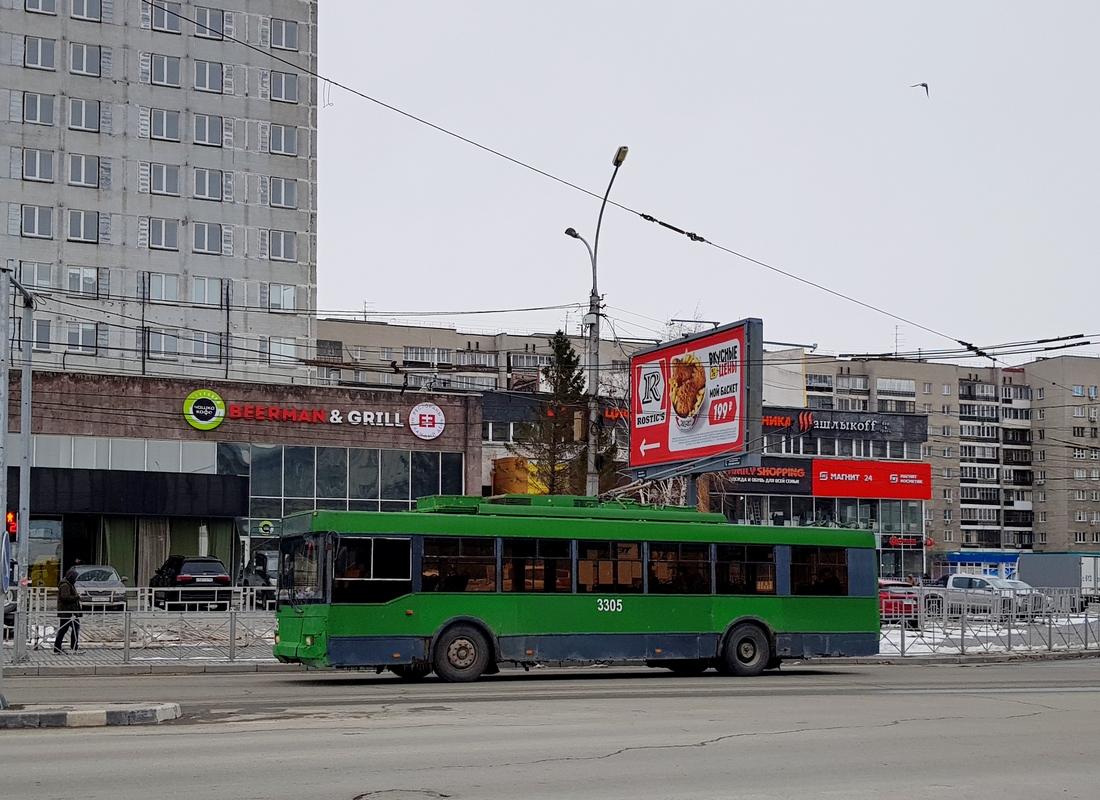 Nowosibirsk, Trolza-5275.05 “Optima” Nr. 3305